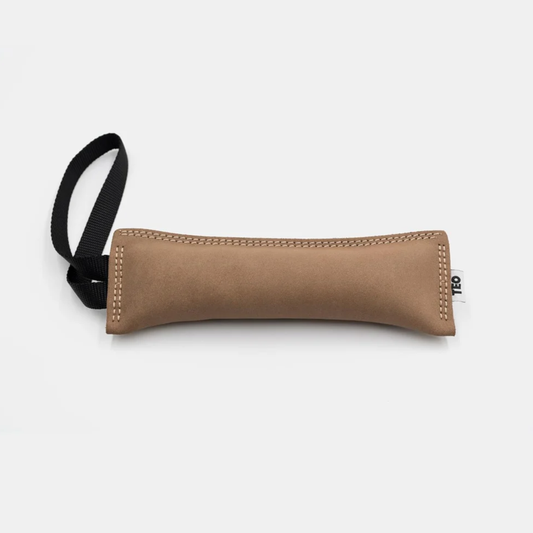 Teo Suede Leather Dog Bite Pads – Durable Training & Chew Toy (6×20 cm)