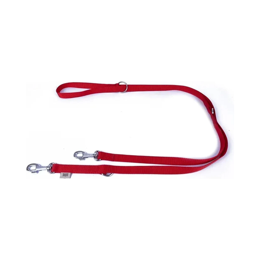 Teo Adjustable Webbing Dog Leash – Reflective Training Lead (120–200 cm)