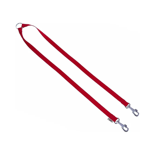 Adjustable Double Dog Leash – Heavy-Duty Reflective Lead (70×70 cm)