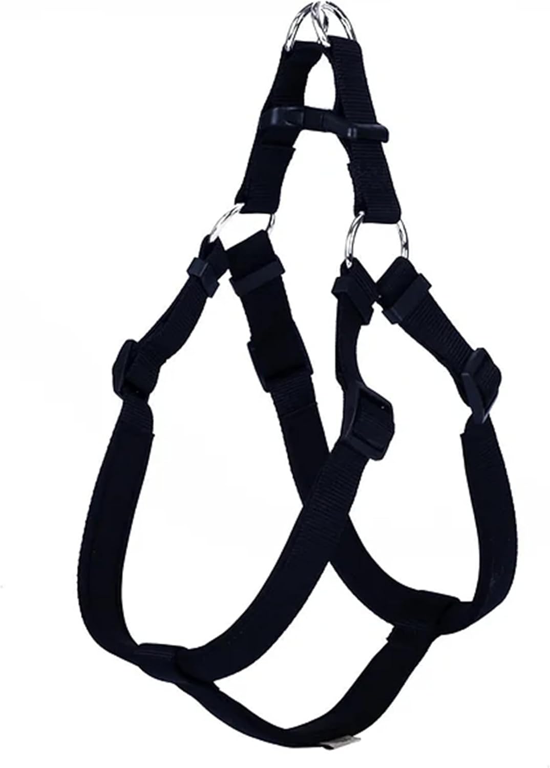 Comfort Webbing Ronin Dog Harness – Adjustable, Padded & Lightweight (Black, 3XL)