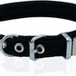 Comfort Webbing Dog Collar – Black (25–30 cm)