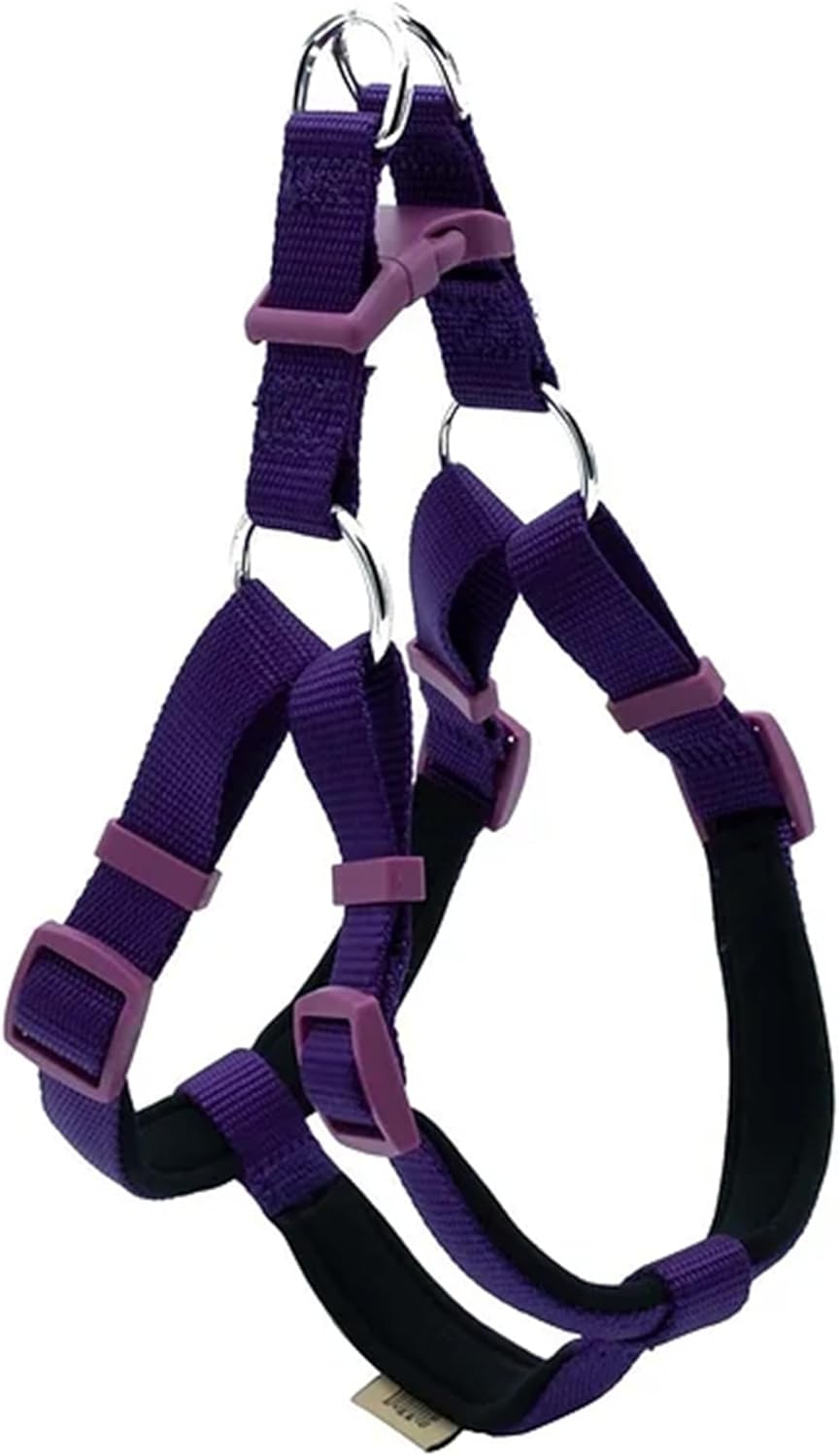 Comfort Webbing Ronin Dog Harness – Adjustable, Padded & Lightweight (Black, 3XL)