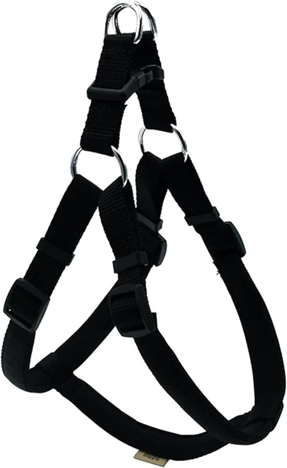 Comfort Webbing Ronin Dog Harness – Adjustable, Padded & Lightweight (Black, 3XL)