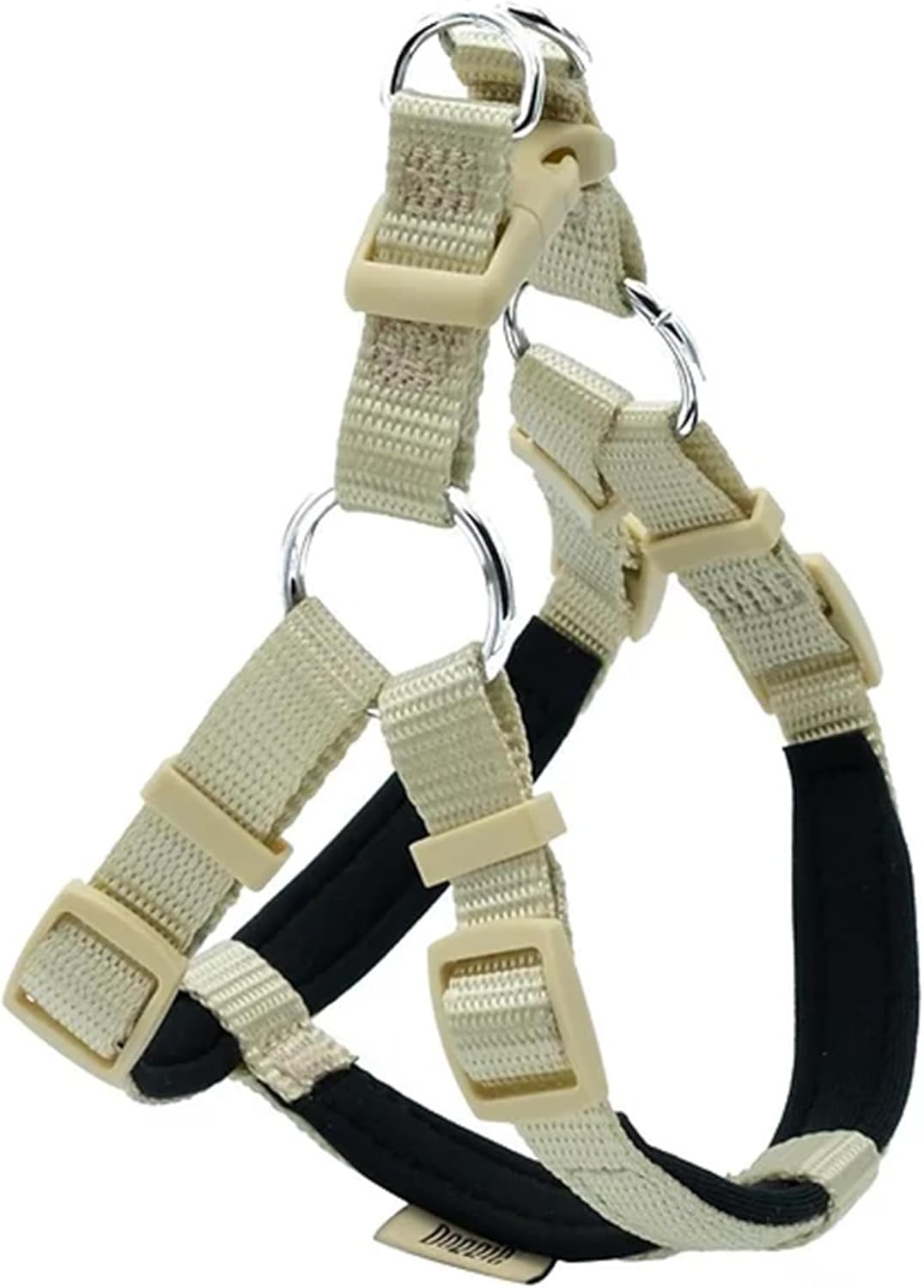 Comfort Webbing Ronin Dog Harness – Adjustable, Padded & Lightweight (Black, 3XL)