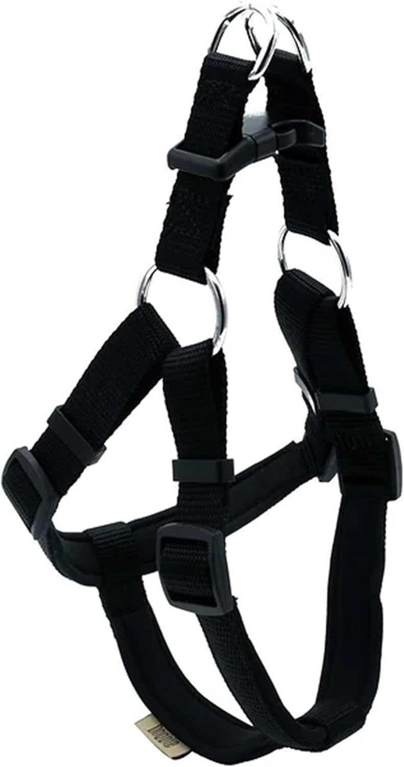 Comfort Webbing Ronin Dog Harness – Adjustable, Padded & Lightweight (Black, 3XL)