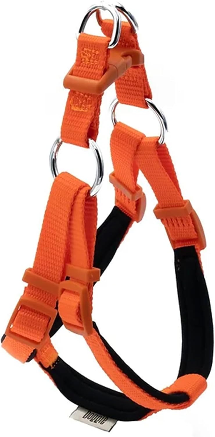 Comfort Webbing Ronin Dog Harness – Adjustable, Padded & Lightweight (Black, 3XL)