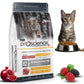 Teo Premium ProScience Mother & Baby Cat Food Mediterranean Recipe With Salmon, Shrimp & Anchovy Oil 87% Animal Protein Hypoallergenic Low-Grain Formula Omega 3 & 6, Taurine, Prebiotics FOS+MOS 1.5KG